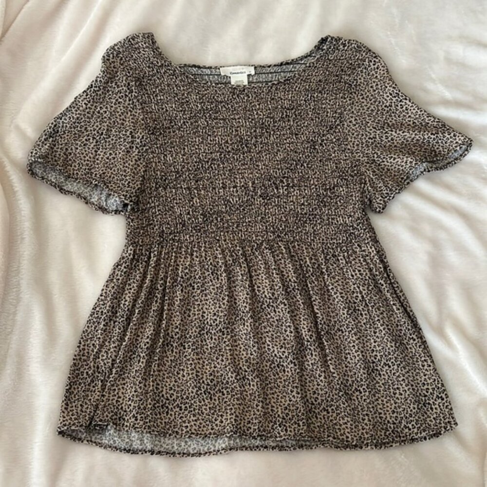Cute leopard top